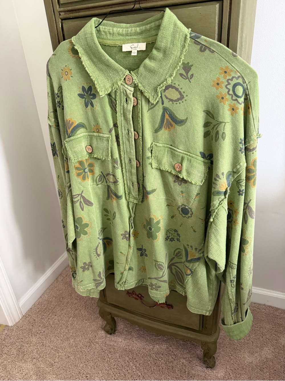 Green top nwot